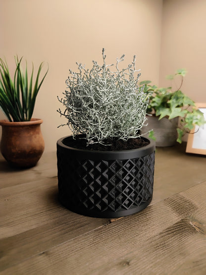 Pflanzentopf "Obsidian"
