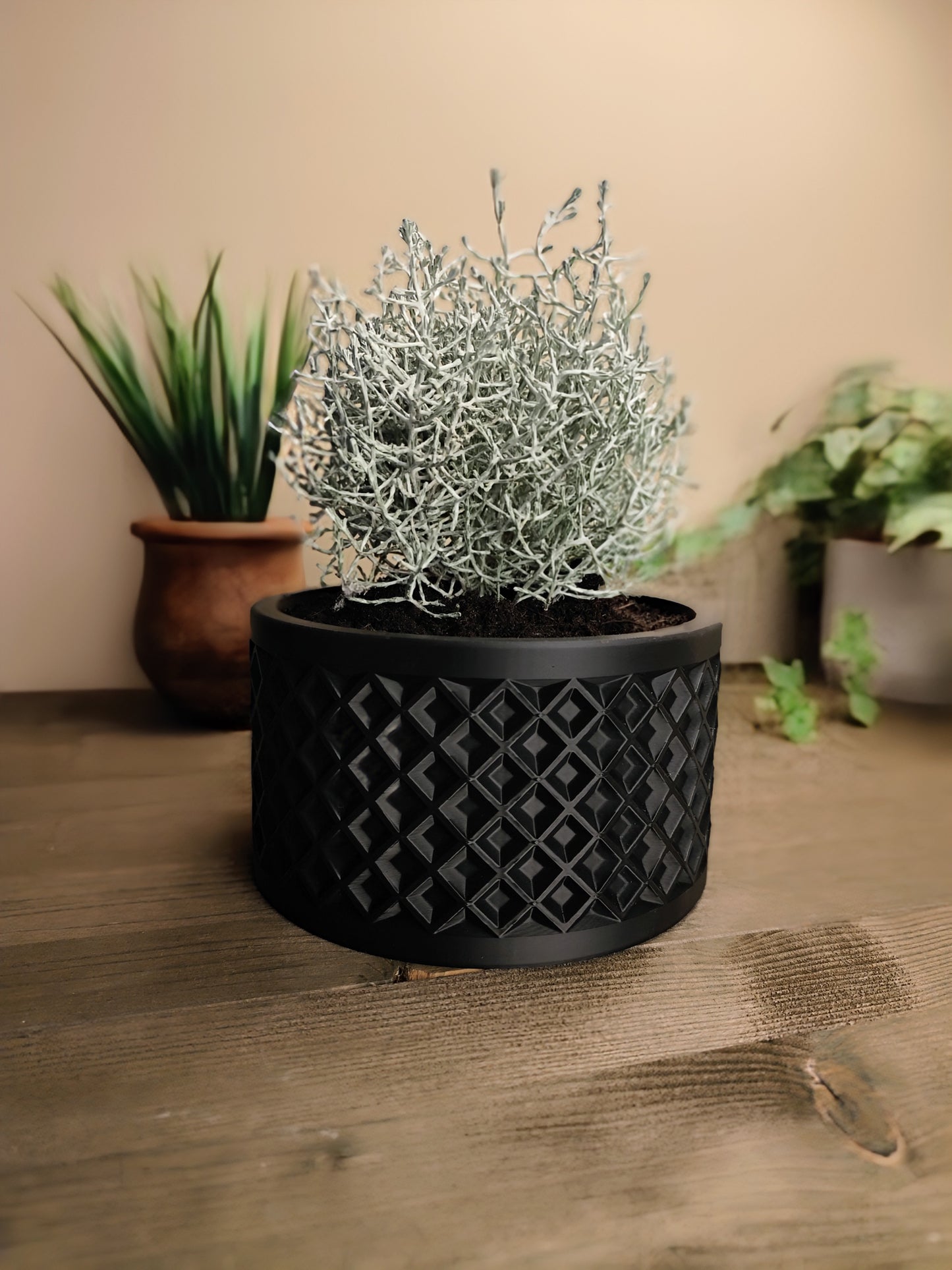 Pflanzentopf "Obsidian"