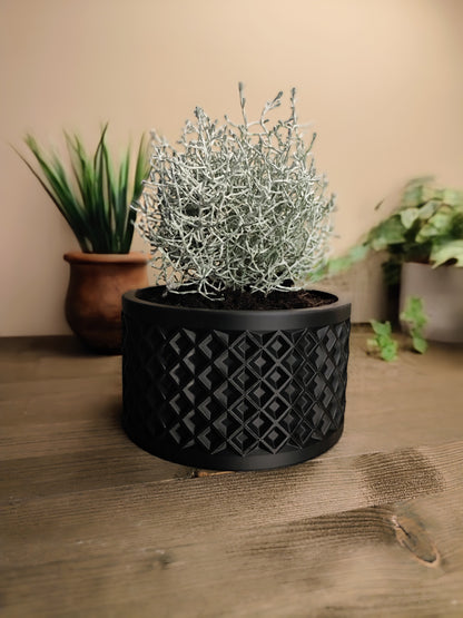 Pflanzentopf "Obsidian"