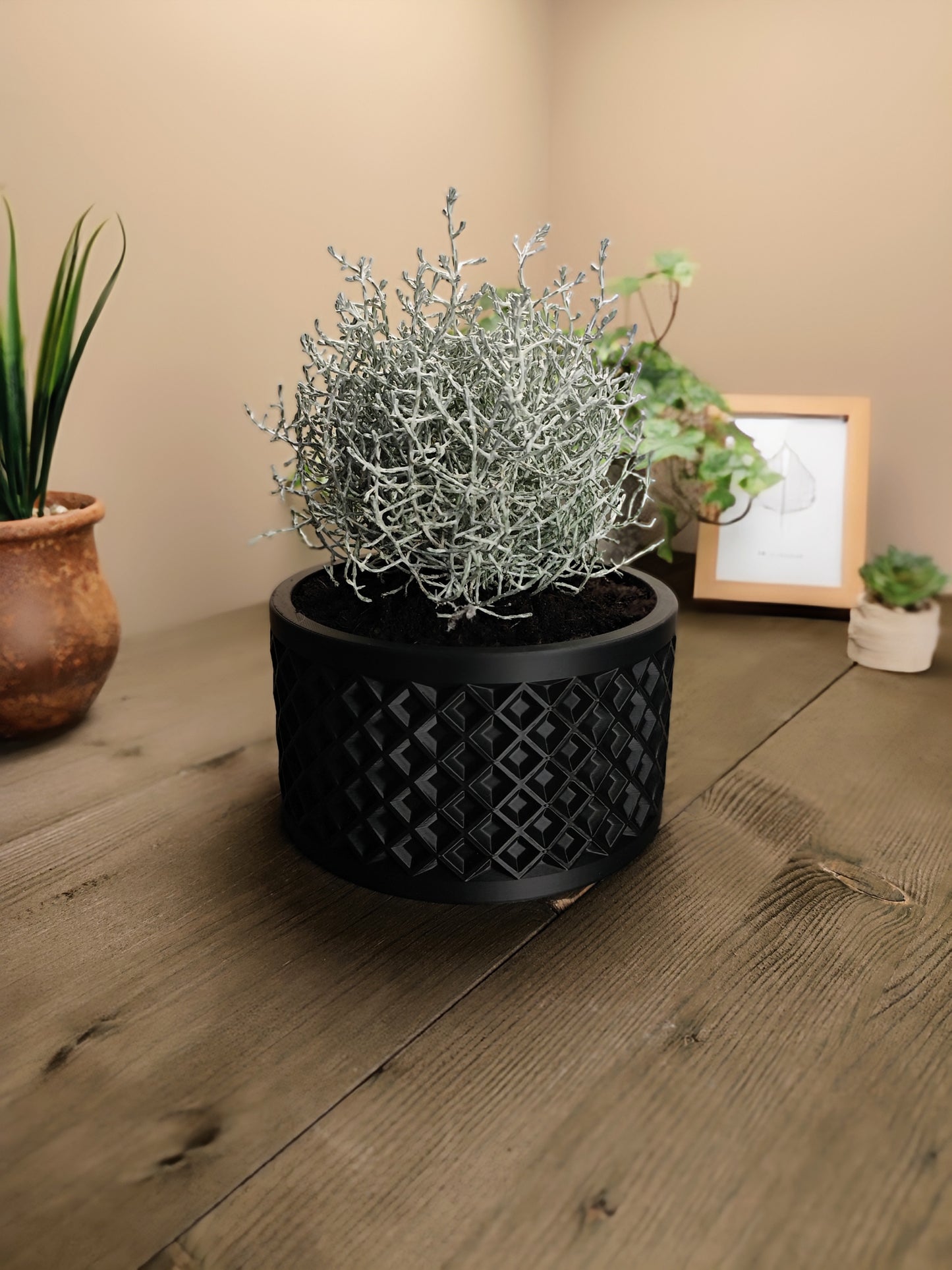 Pflanzentopf "Obsidian"