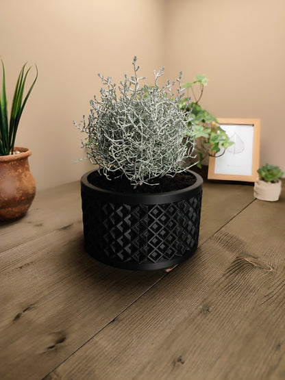 Pflanzentopf "Obsidian"
